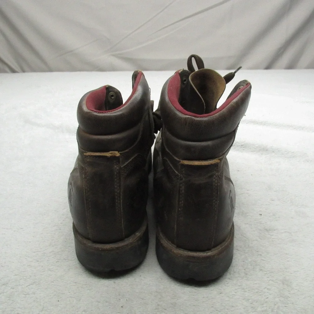 Chippewa Mens 13D Work Boots Brwn Leather Lace Up Classic Rugged Utility VTG USA